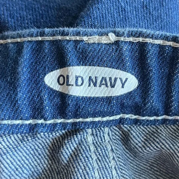 •Old Navy• Kids Medium Wash Carpenter Jeans - Size 7 - Picture 2 of 9